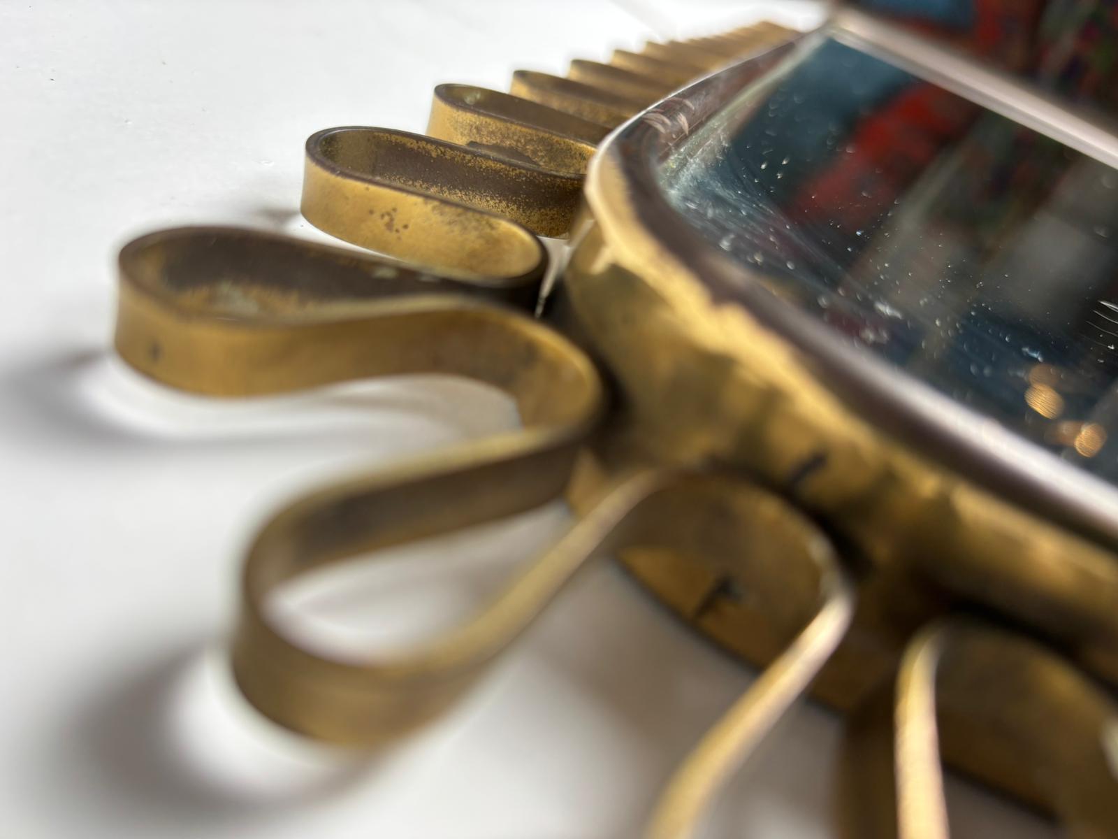 Refined Brass Mirror in the Style of Josef Frank, 1950s im Angebot 9
