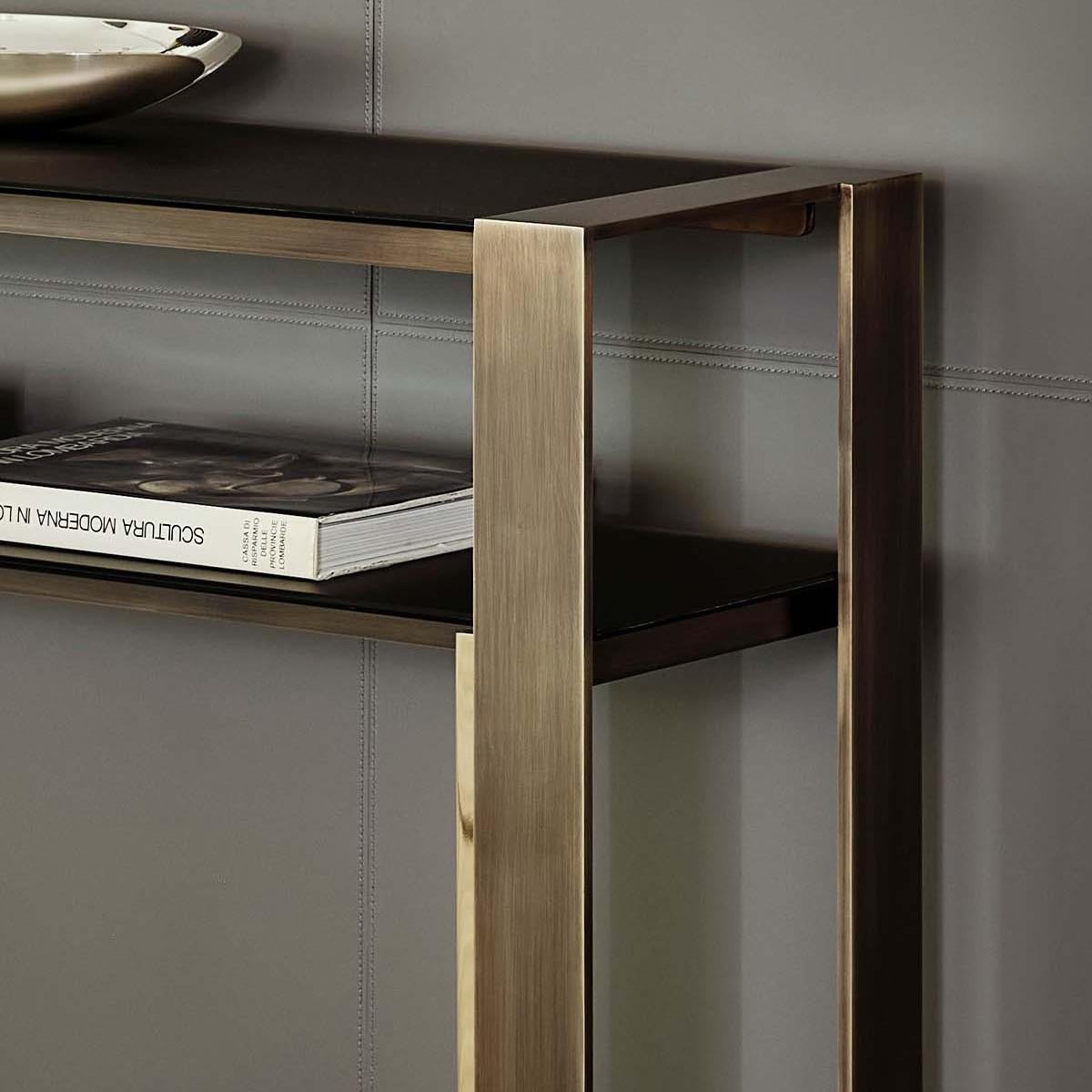 bronze console tables