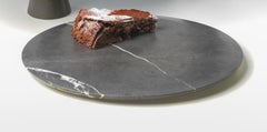 Refined Contemporary Marble 01 Grafite Marble Platter