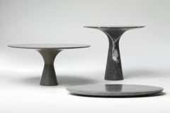 Refined Contemporary Marble 01 Grafite Marble Platter