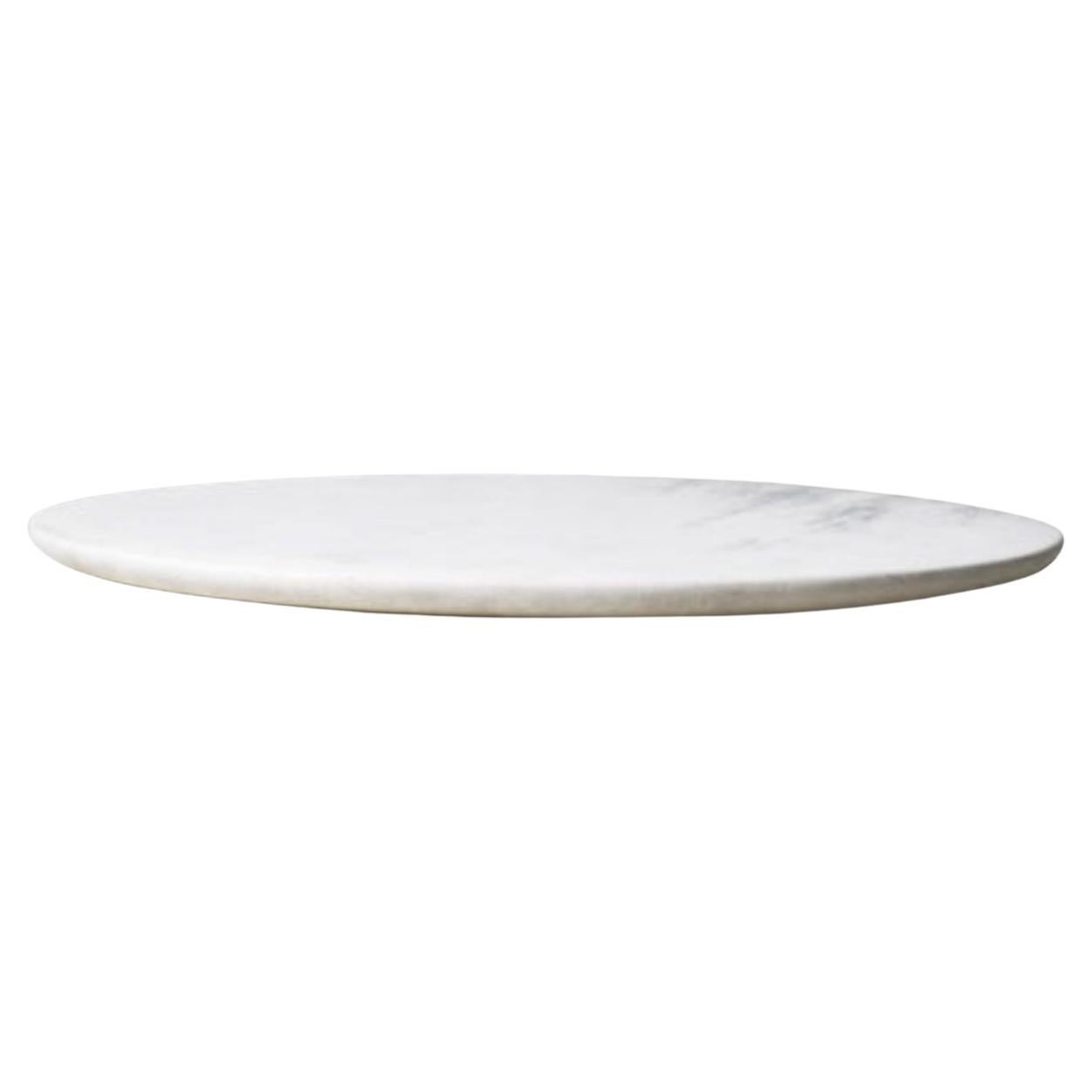 Refined Contemporary Marble 01 Kyknos Marble Platter For Sale