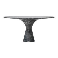 Refined Contemporary Marble 02 Grey Saint Laurent Marble Cake Stand