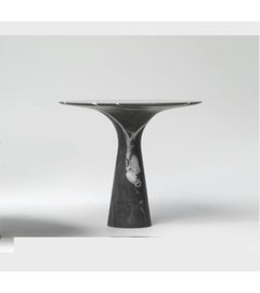 Refined Contemporary Marble 03 Grafite Marble Cake Stand