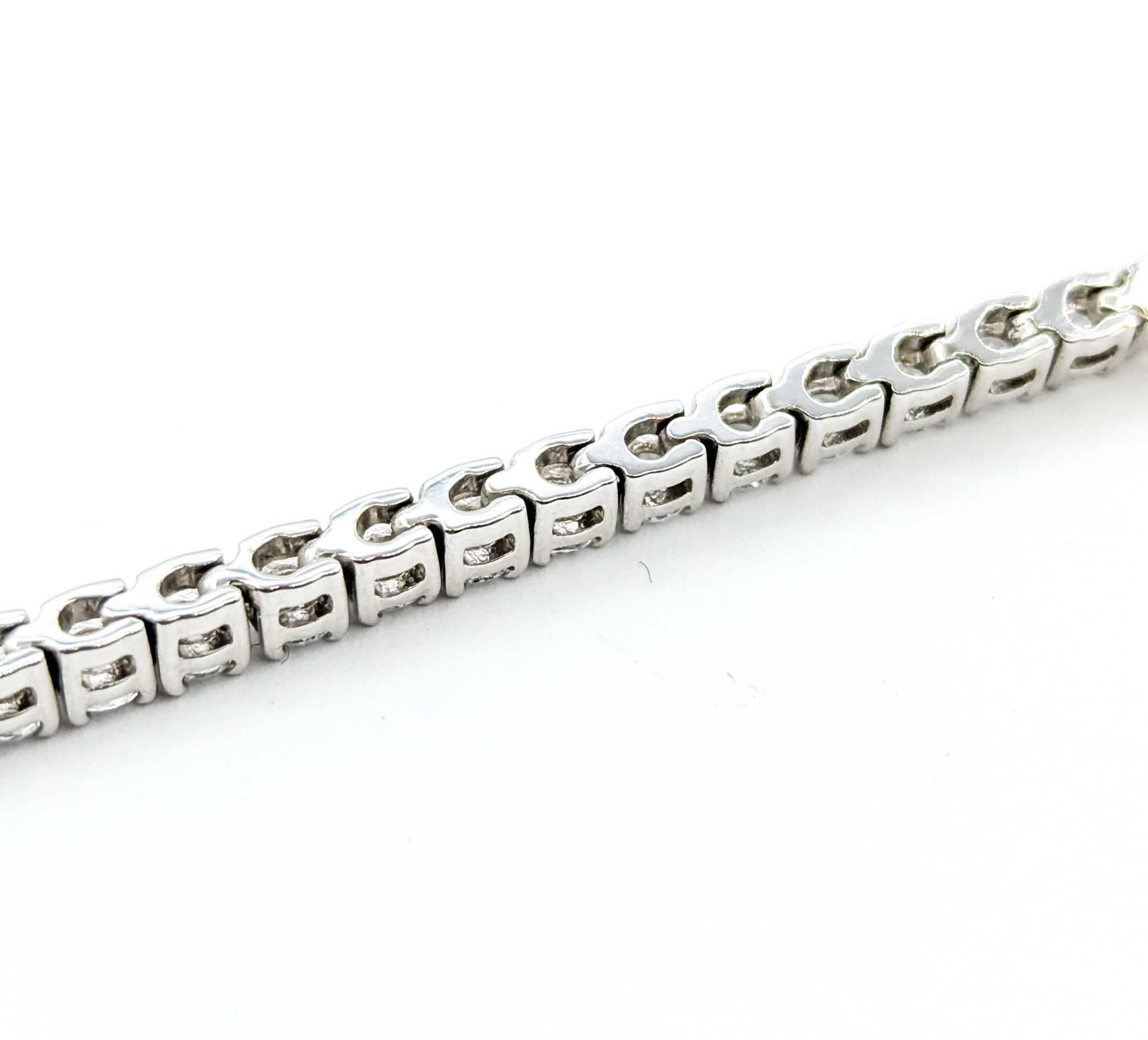 De las mujeres Pulsera de Tenis de Diamantes Refinados en Oro Blanco de 14k en venta