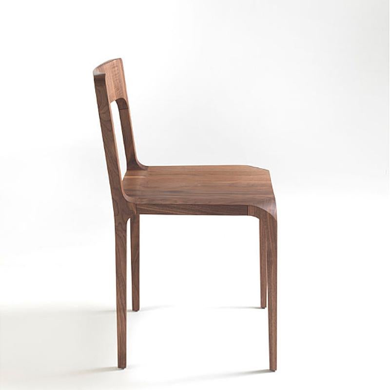 Italian Refined Dining Chair For Sale