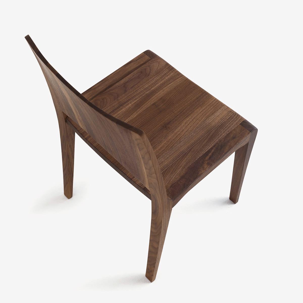 Walnut Refined Full Chair For Sale
