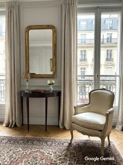 Refined Italian Wodden Console table, Paolo Buffa Style, Italy, 1930s