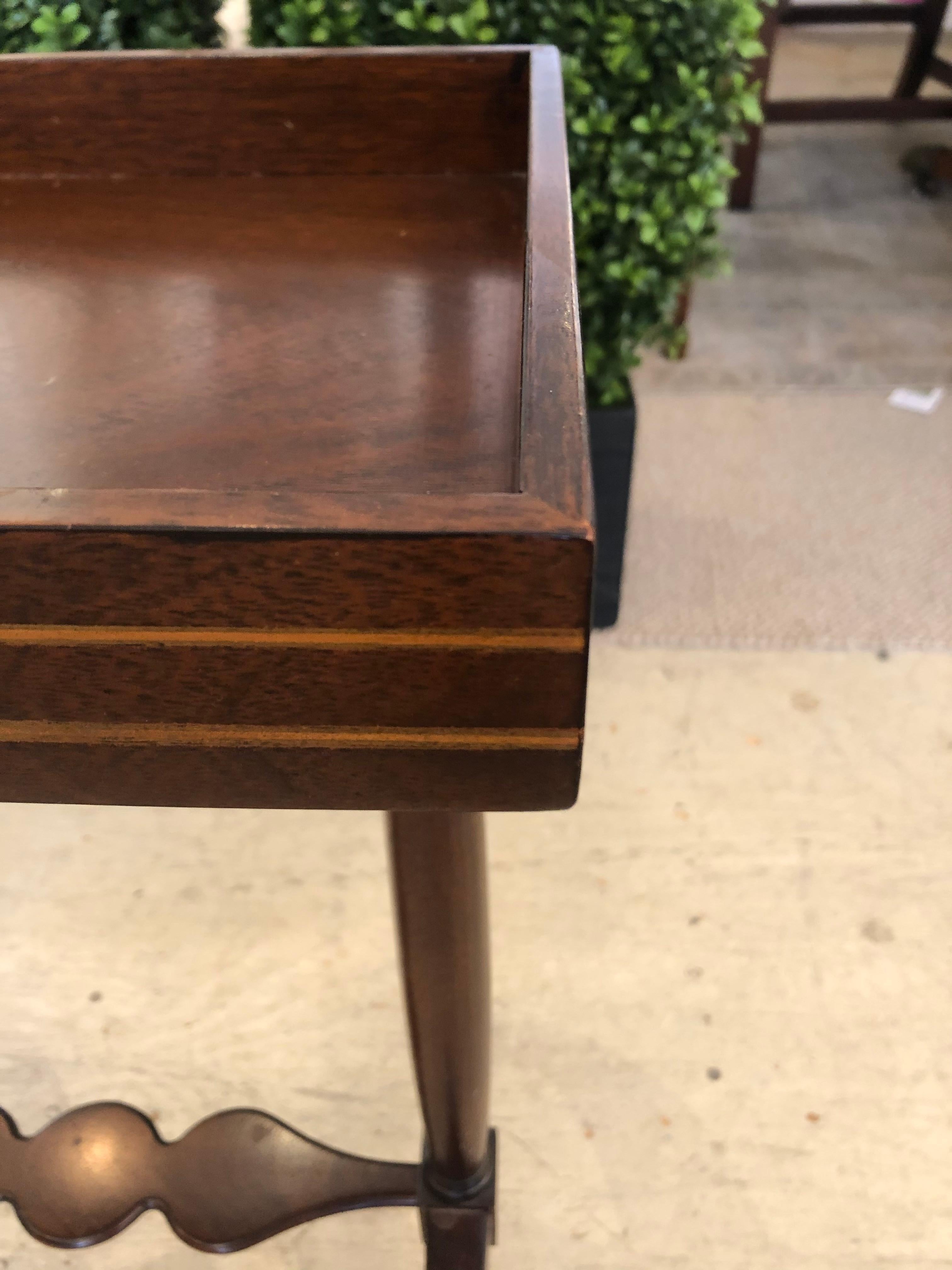 small rectangular end table