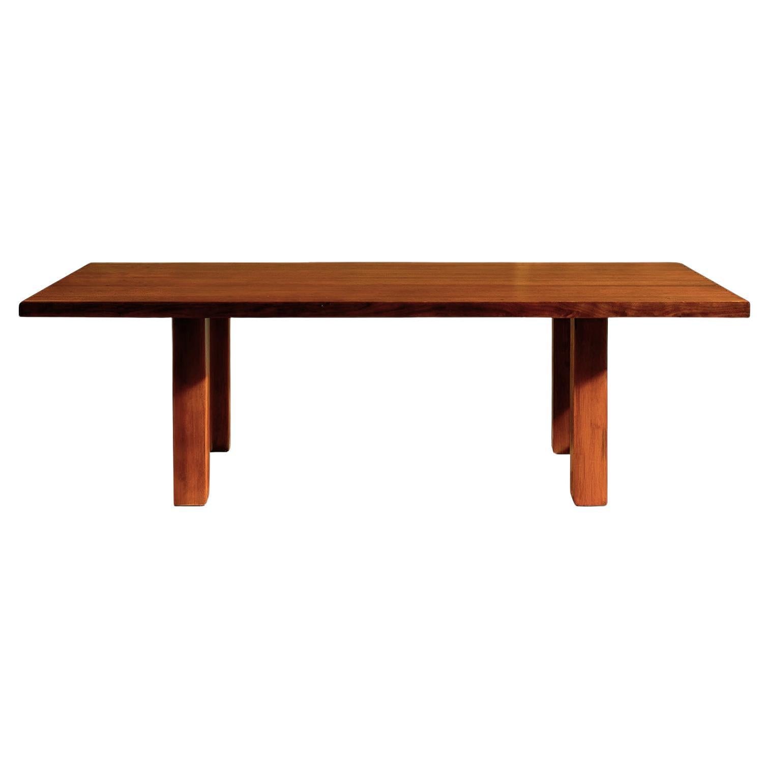 Table de salle à manger moderniste raffinée en Wood Wood Presente