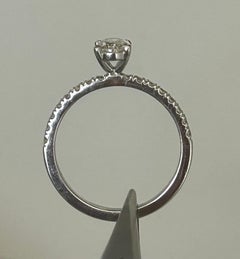Refined Oval Diamond Cocktail Ring