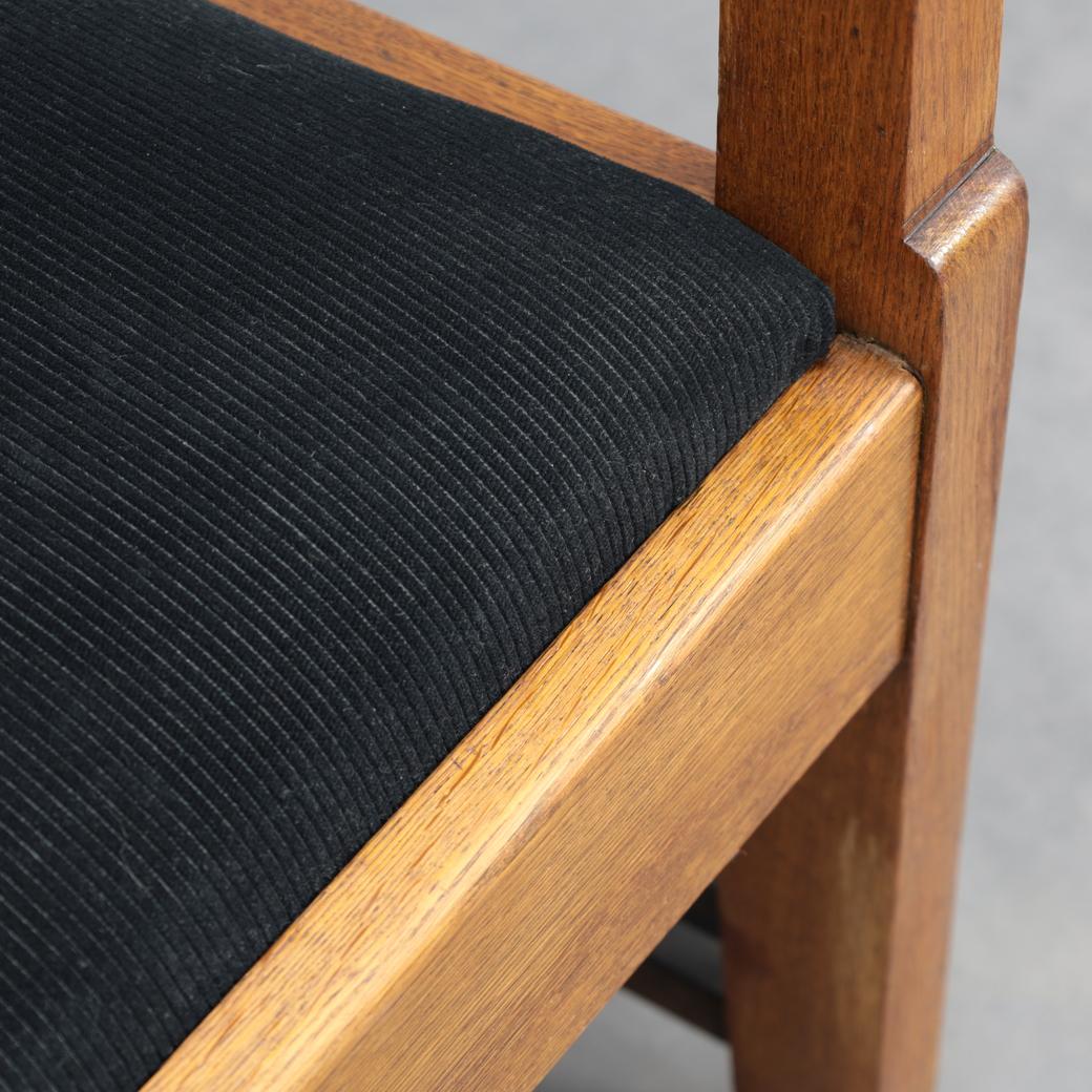 Refined Pair of Art Deco Armchairs, Attributed to L.O.V. Oosterbeek, 1930s For Sale 4