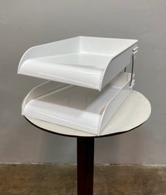 Refinished 1930
s Two-Tier Steel Paper Tray
