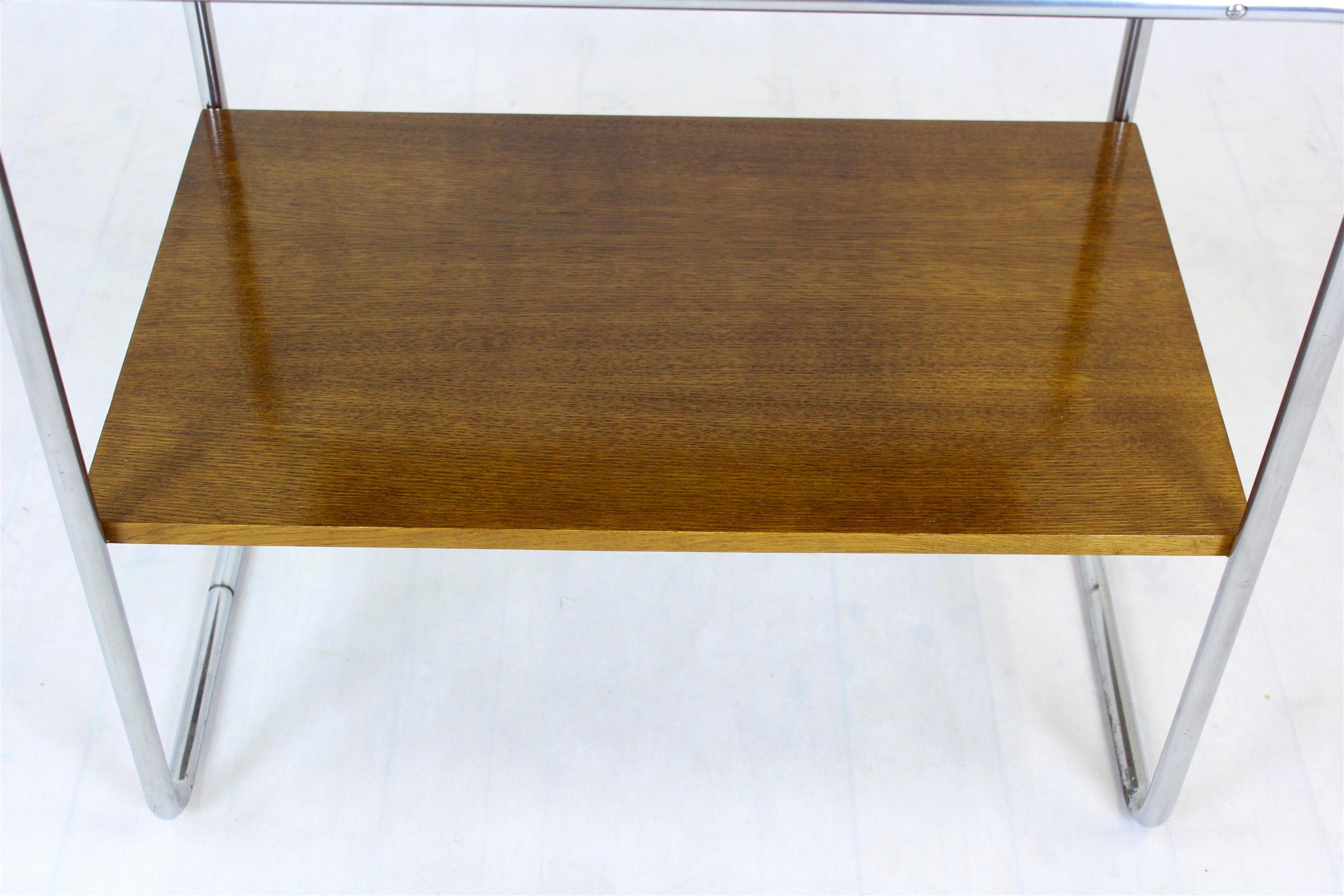 Czech Refinished B12 Side Table by Marcel Breuer, 1940s For Sale
