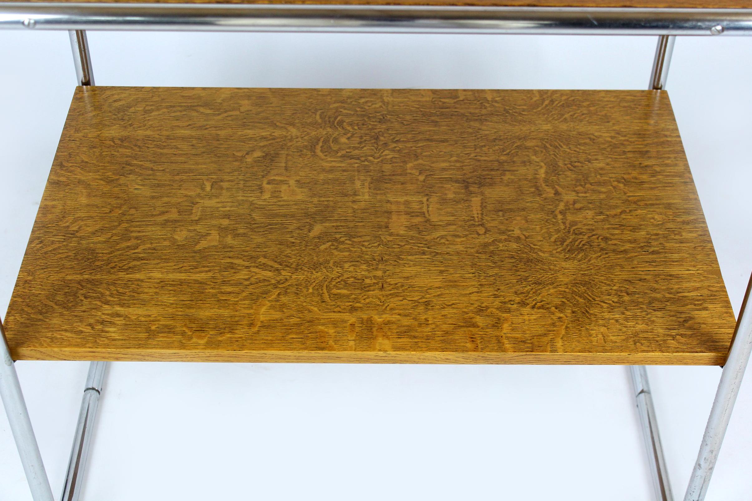 Czech Refinished B12 Side Table by Marcel Breuer, 1940s For Sale