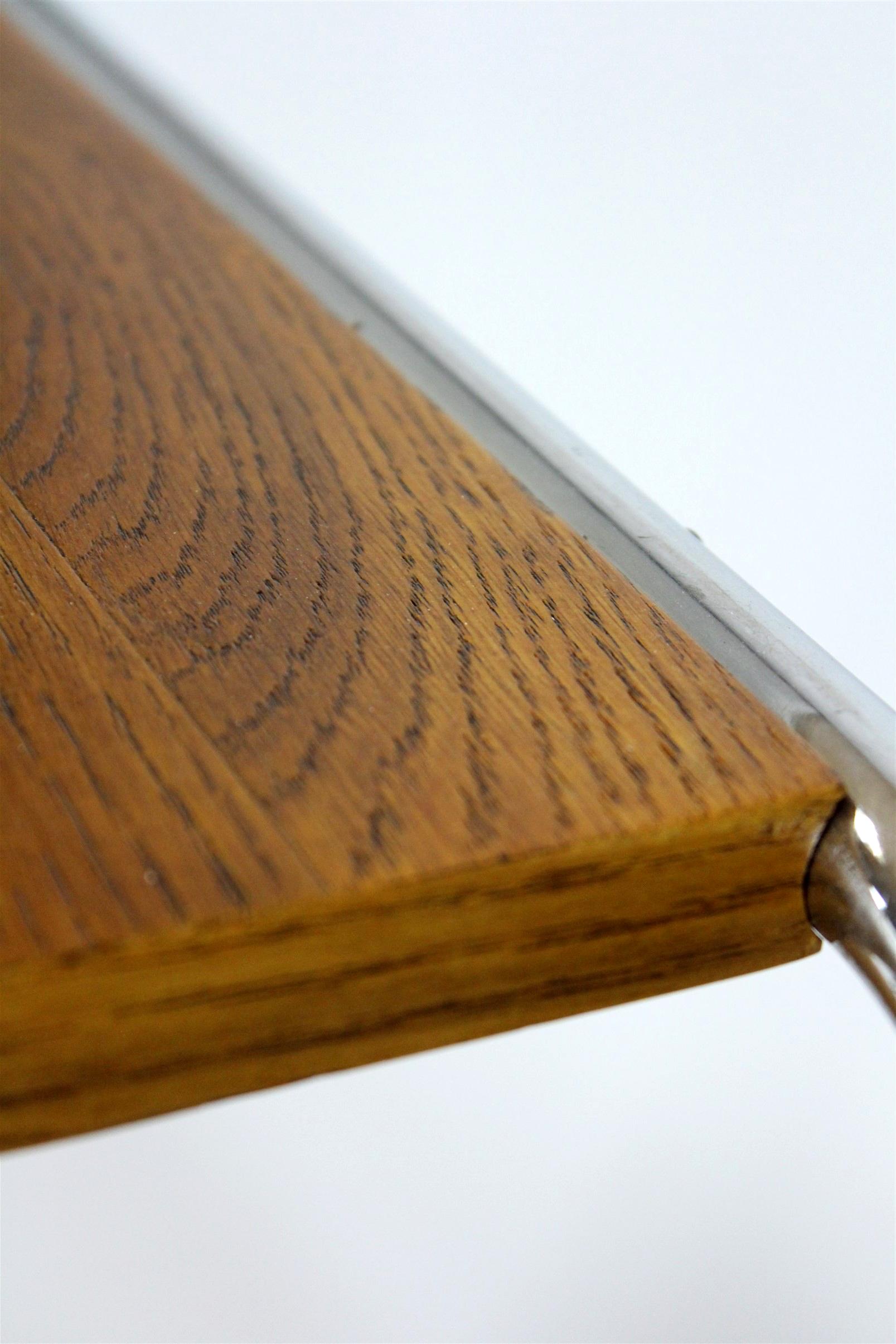 Mid-20th Century Refinished B12 Side Table by Marcel Breuer, 1940s For Sale