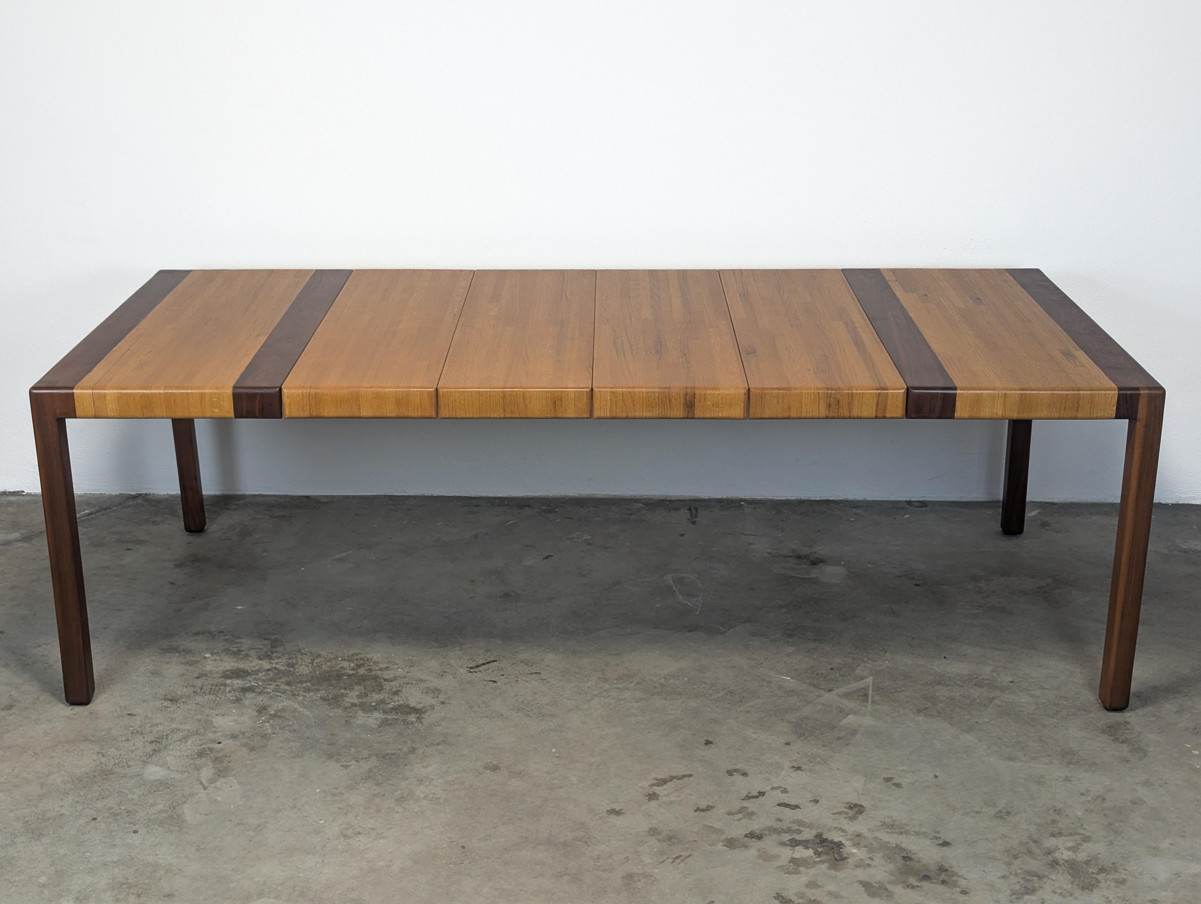 Fin du 20e siècle Table de salle à manger Lou Hodges restaurée à la main pour California Design Group en vente