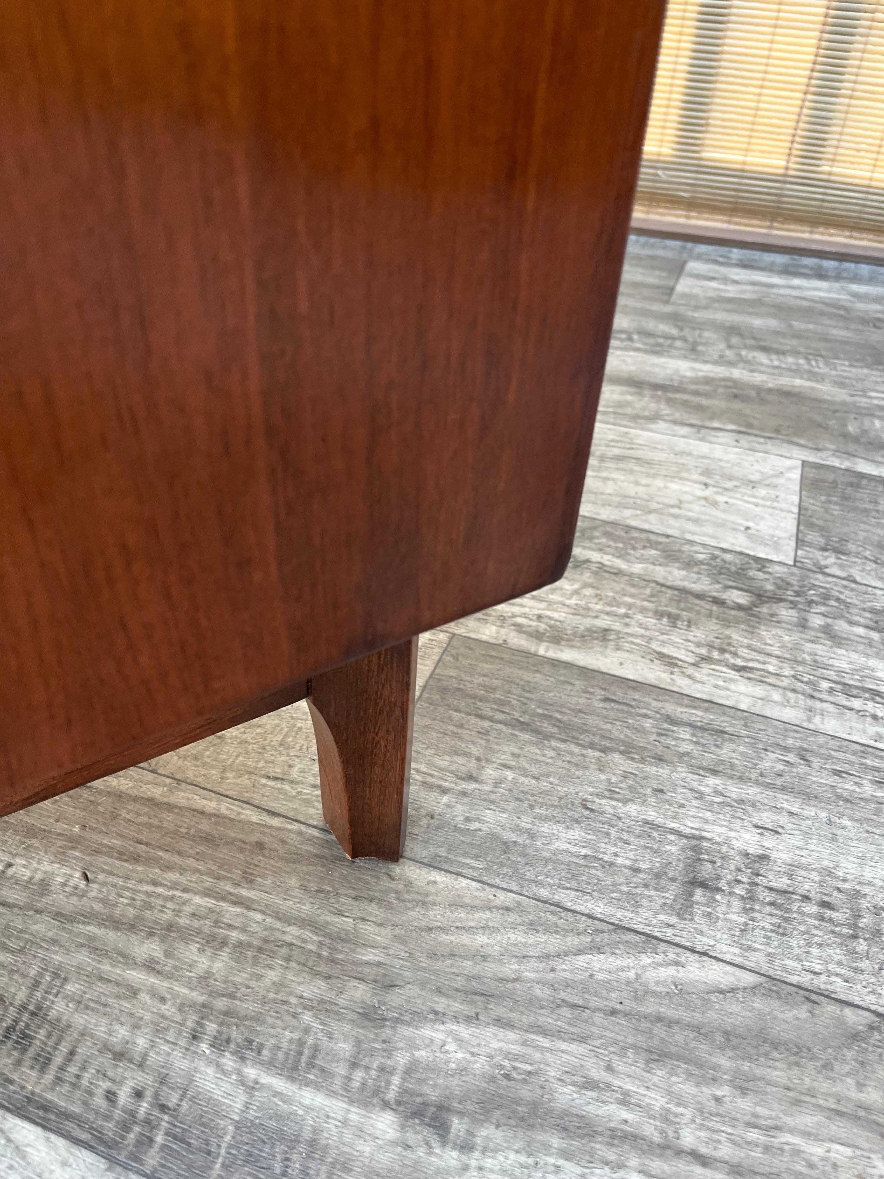 Refinished Mid Century Modern Credenza by Kent Coffey Predicta Line. C 1960s For Sale 12