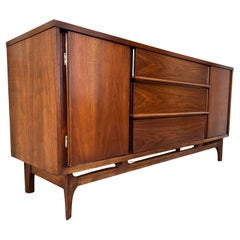Refinished Mid Century Modern Credenza by Kent Coffey Predicta Line. C 1960s
