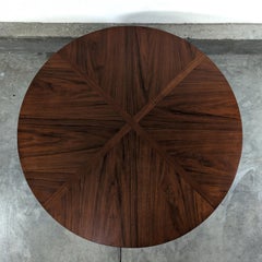 Refinished Mid Century Modern Walnut & Oak Coffee Table, c1960s