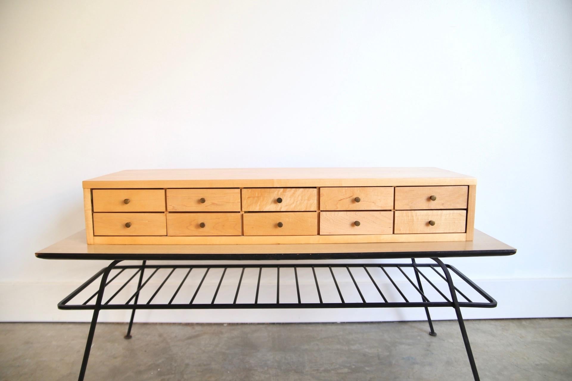 Mid-Century Modern Refinished Paul McCobb Jewelry Chest / Small Chest