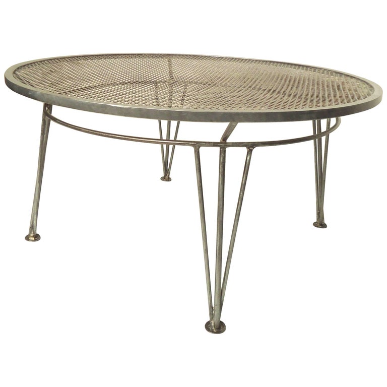Refinished Salterini Metal Table For Sale at 1stDibs salterini table