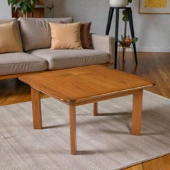 1970s Danish Modern Square Coffee Table in Solid Teak, Canada