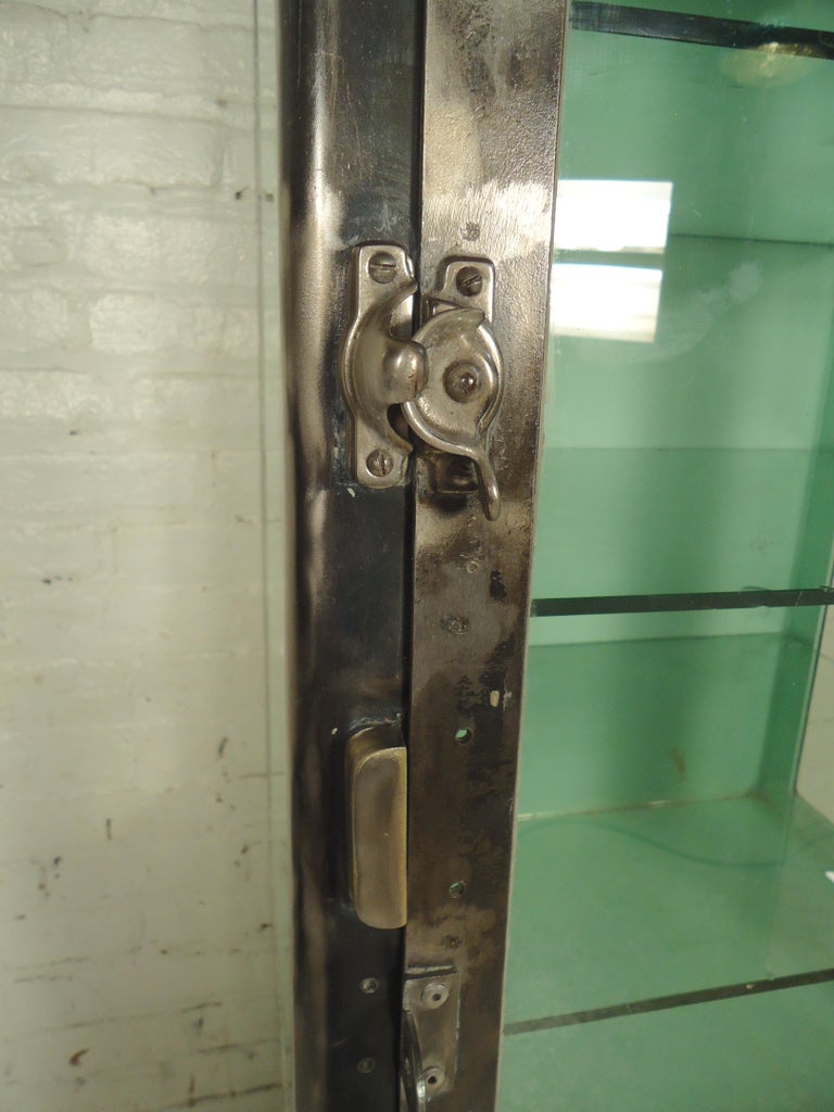 Refinished Vintage Display Cabinet For Sale at 1stDibs