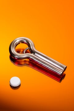 Reflect Cast Solid Bronze Bottle Opener Design Object
