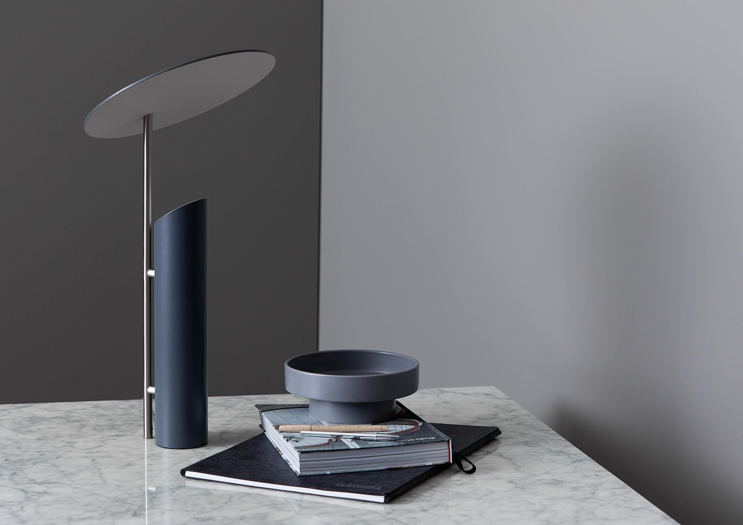 Reflect Table Lamp in Grey by Verner Panton 11
