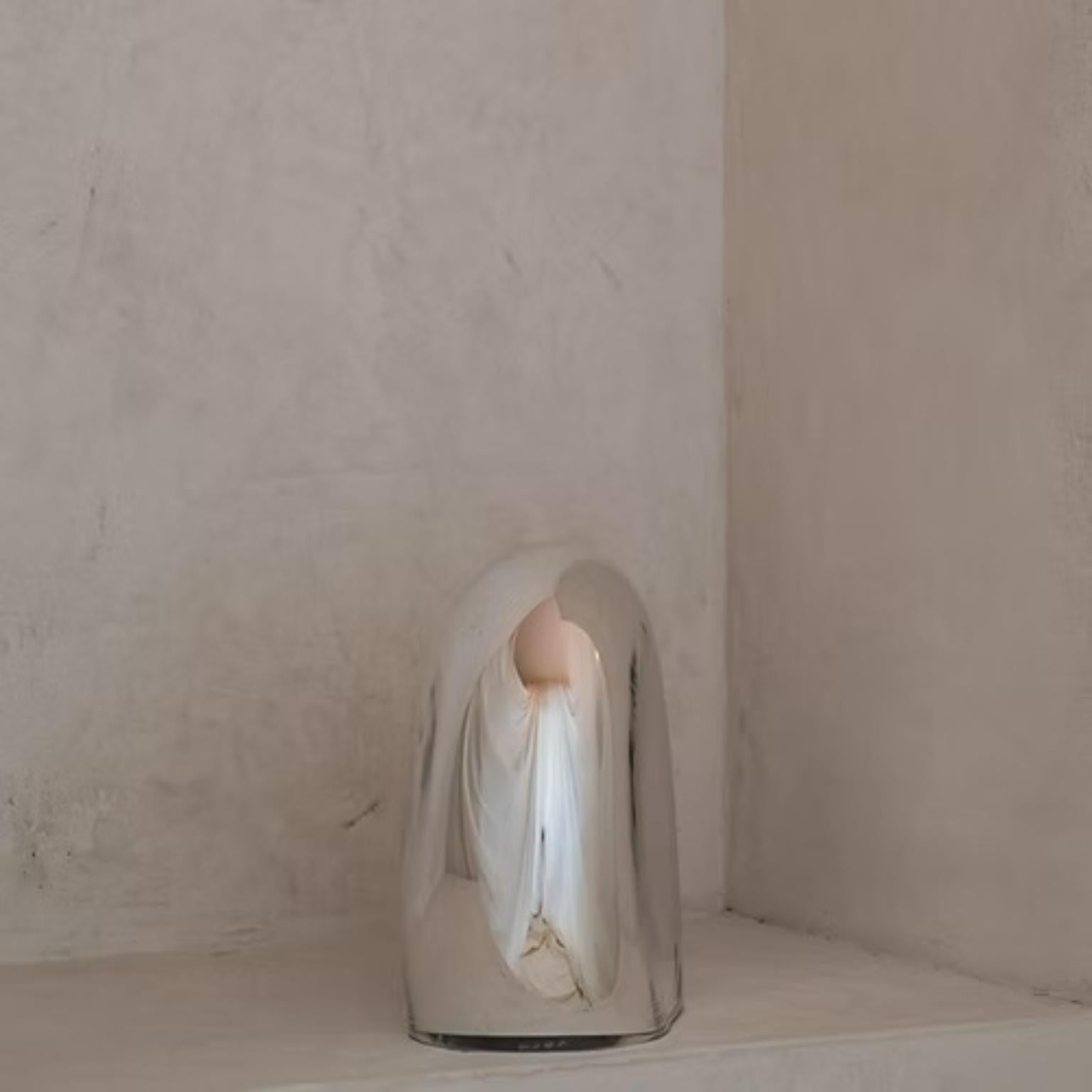 Other Reflecting M Standing Mirror Sculpture by Milena Kling For Sale