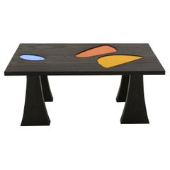 Reflection Coffee Table in India Ink–Dyed Ash by Alexis & Ginger
