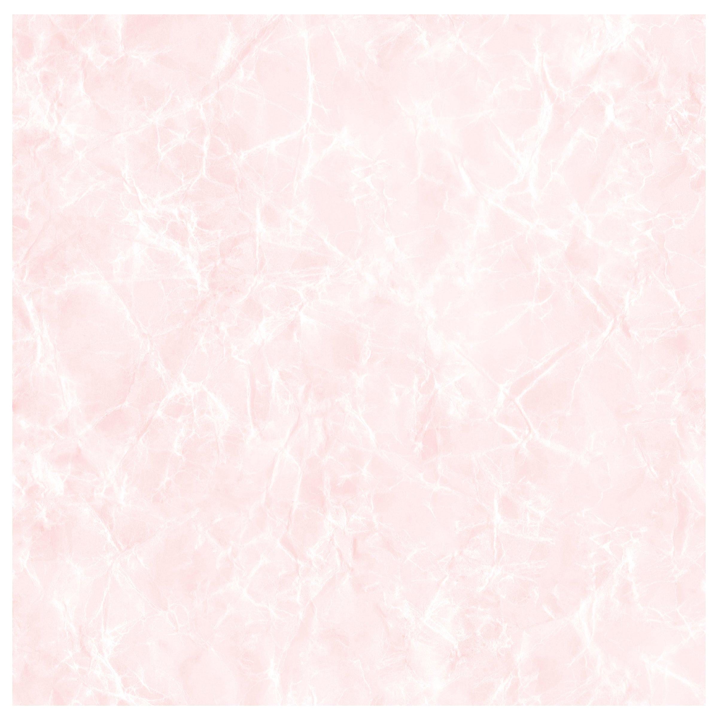Reflection Wallpaper in Rose Quartz Color-Way on Smooth Paper For Sale