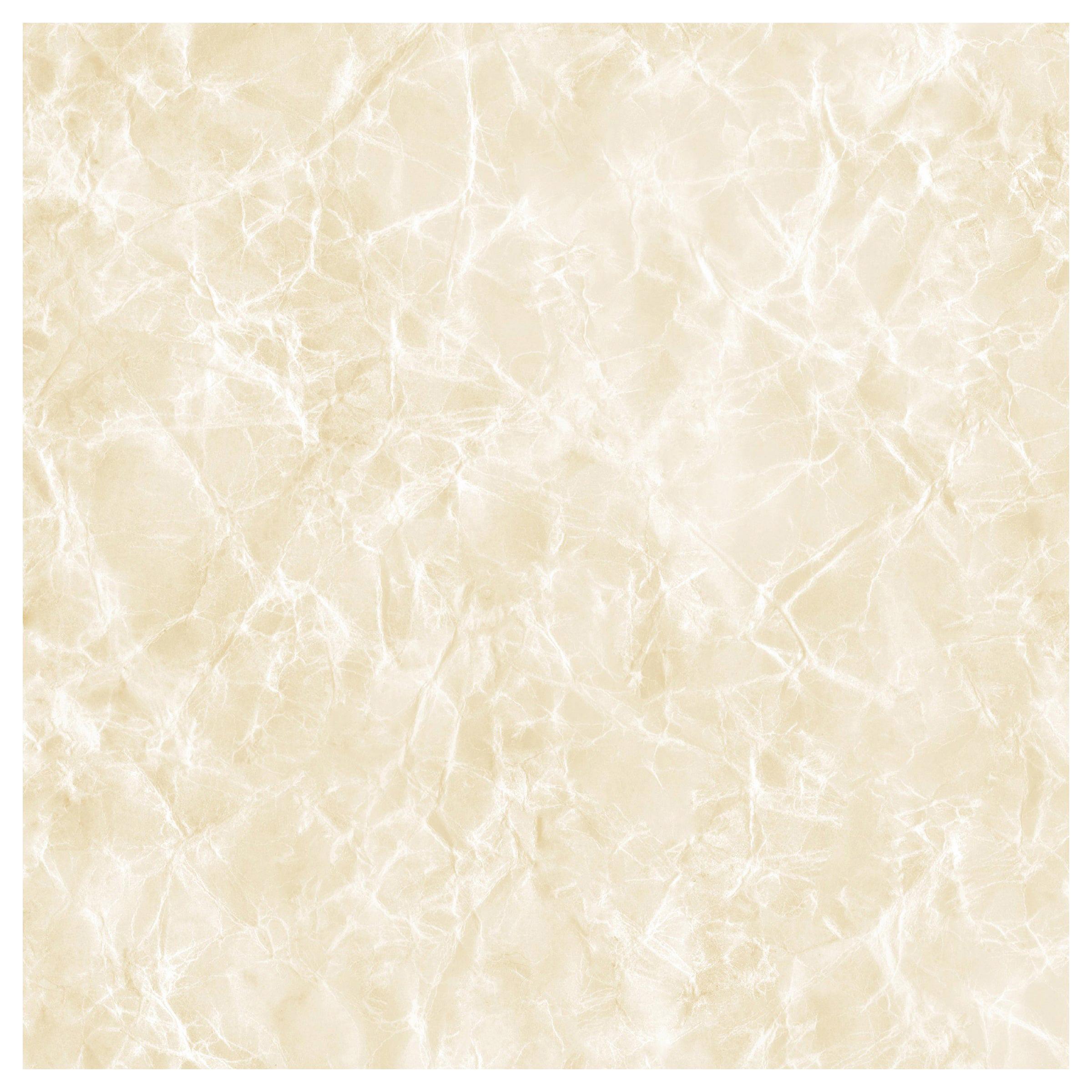 Reflection Wallpaper in Tea Stain Color-Way on Smooth Paper For Sale