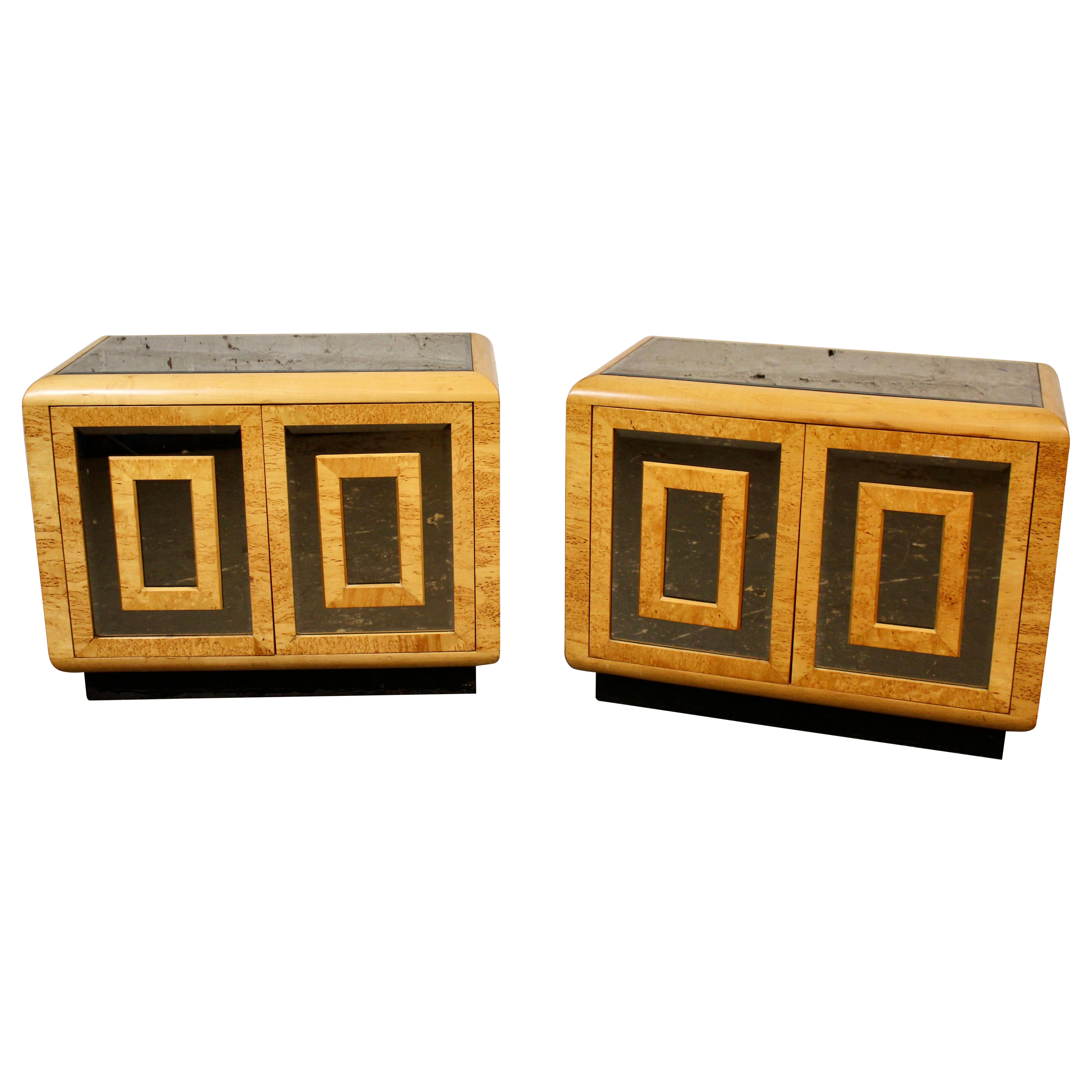 Tables de nuit en miroir Reflections de Romweber