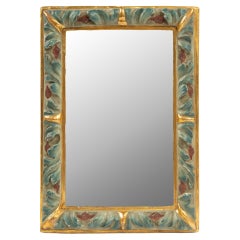 Reflections of the 19th Century: Multicolor Gilt Framed Mirror