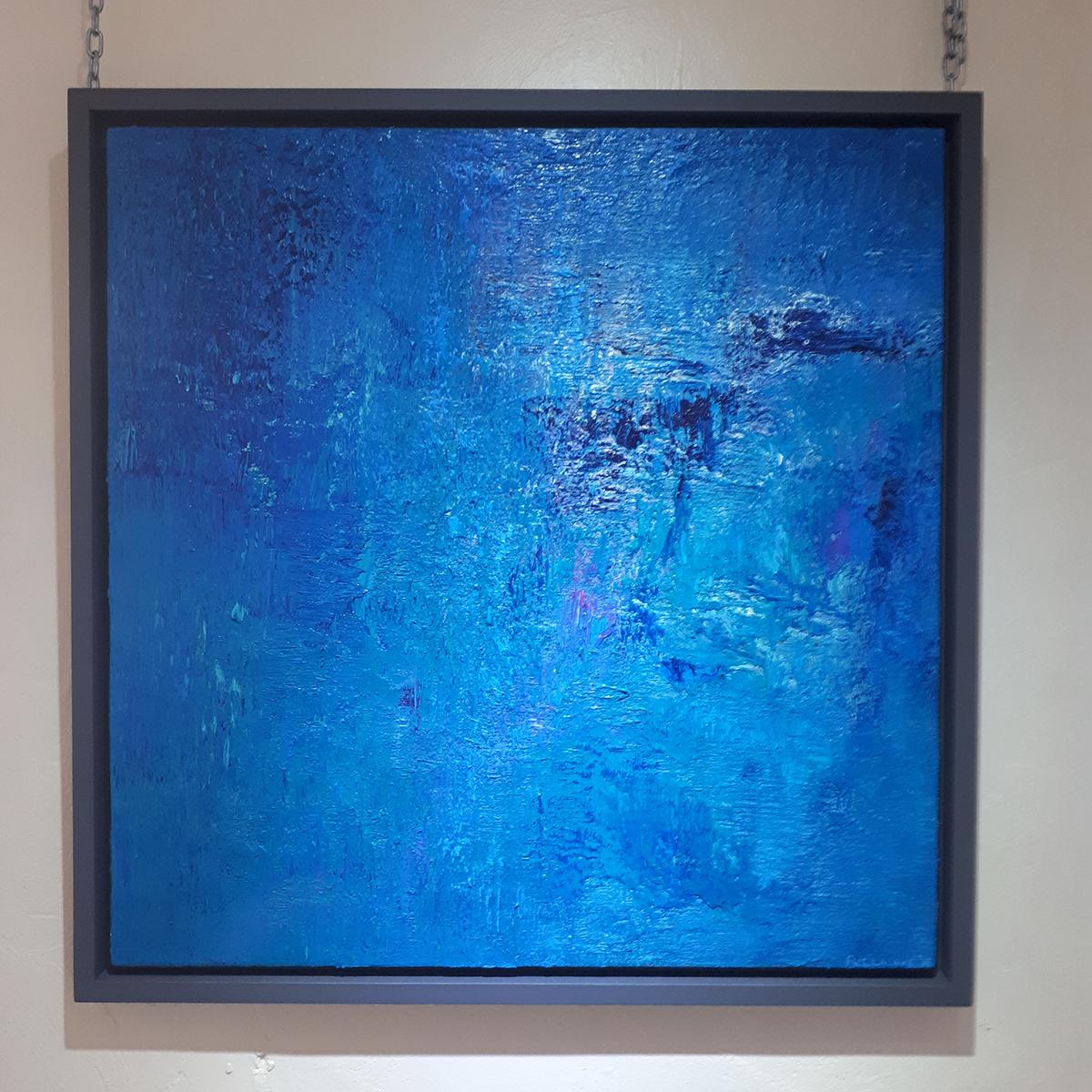 Stunning abstract work by this emerging British artist.

Oil on panel.