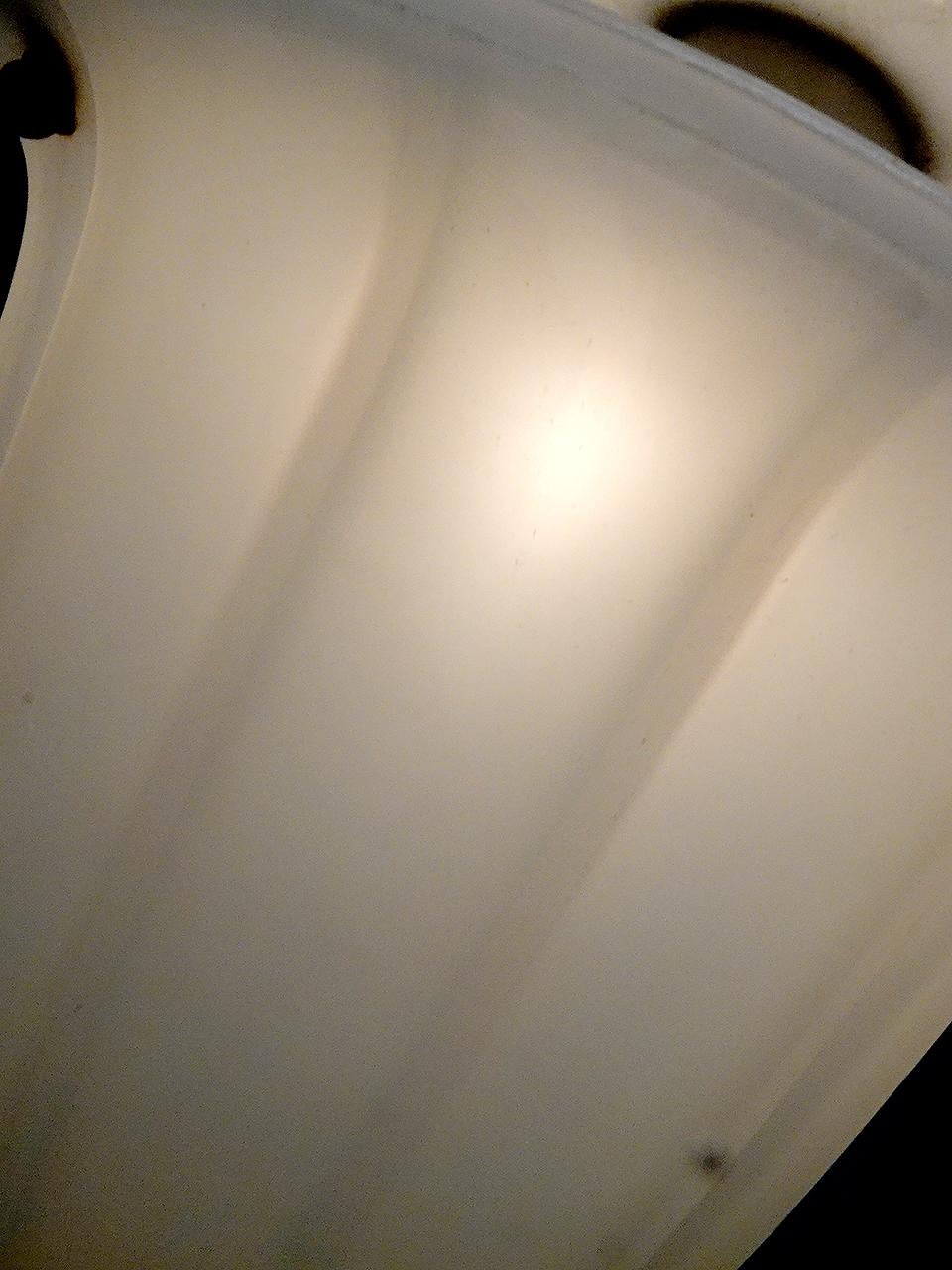 Art Deco Reflectolyte Pendent In Good Condition For Sale In Peekskill, NY