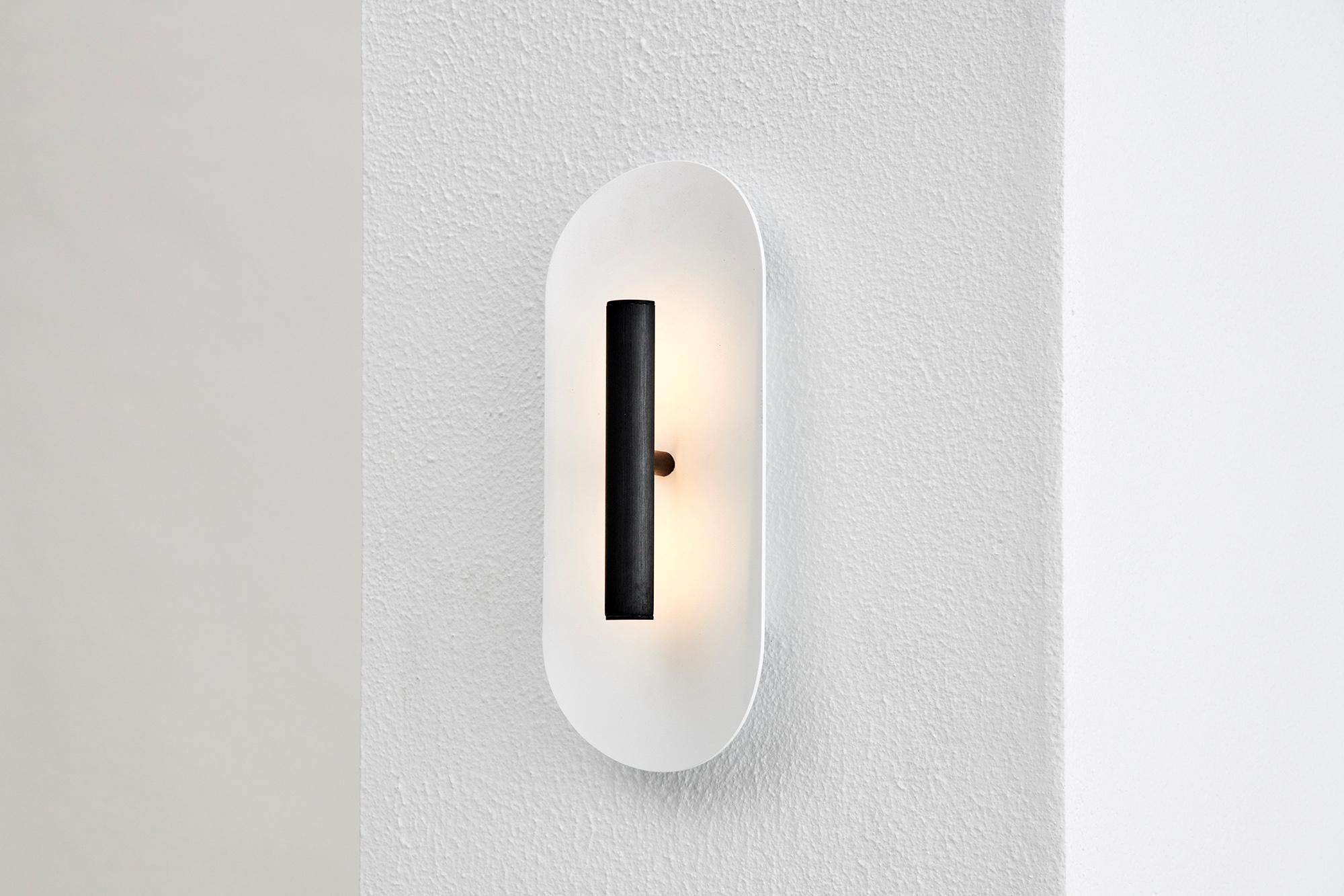 Applique murale réflectrice 300, luminaire LED, abat-jour argenté anodisé/blanc en vente 5