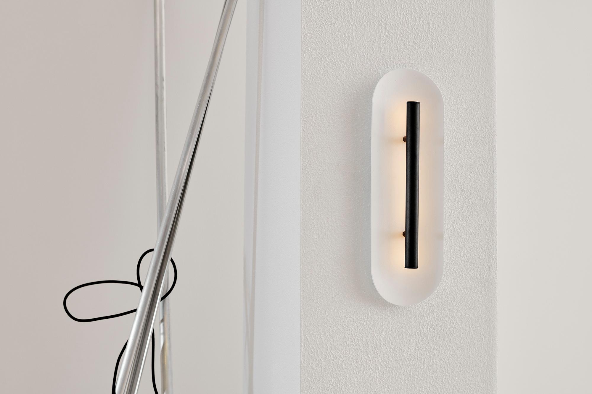 white wall sconce light