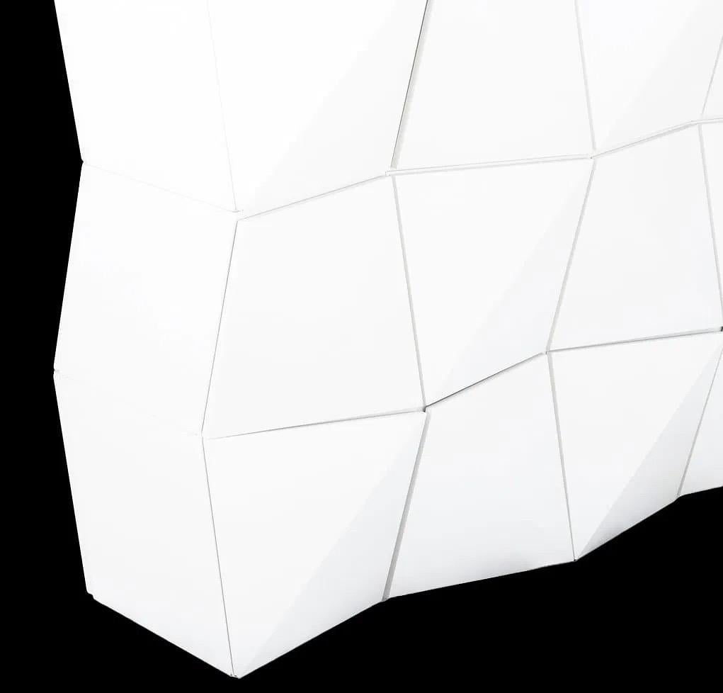Reflex Angelo Origami Modular Double-Sided Cabinet Set, White Lacquer, Italy For Sale 2