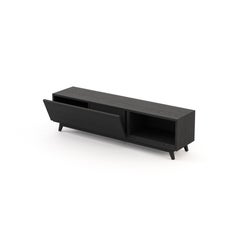 Skandinavischer Fernsehschrank aus anpassbarem Holzfurnier von Laskasas
