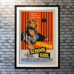 Reform School Girl, Unframed Poster, 1957