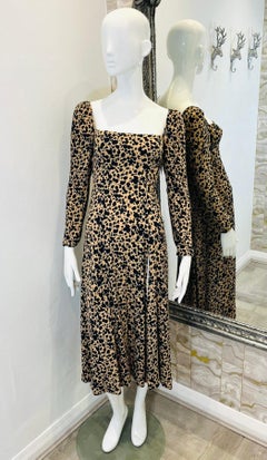 Reformation Abstract Dot Print Dress