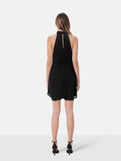 Reformation Black Aylani Mini Dress Size XXS