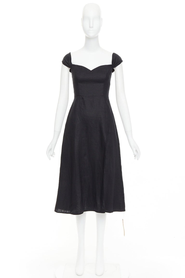 saks off fifth dresses Reformation Black Tank Mini Dress NWT – Cleveland Consignment Shoppe main image 0