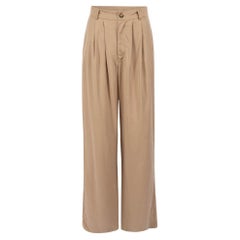 Reformation Brown Petites Mason Trousers Size XS