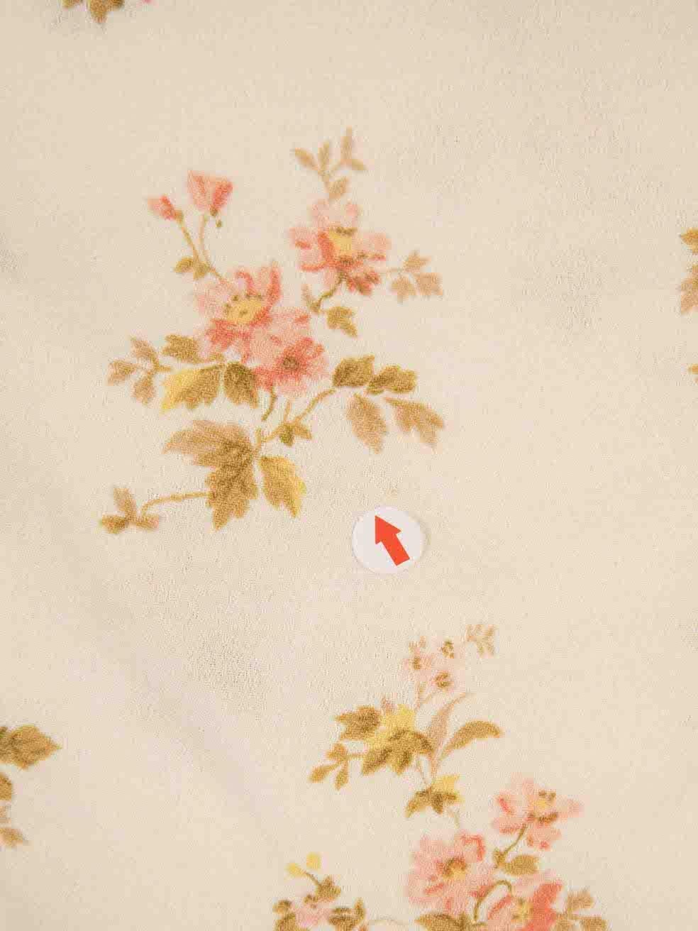 Haut élastique à imprimé floral Reformation, taille S Excellent état - En vente à London, GB