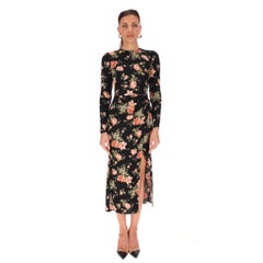 Reformation Floral Print Midi Dress
