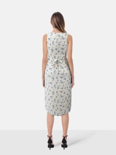 Reformation Floral Waist Tie Midi Dress Size XXS