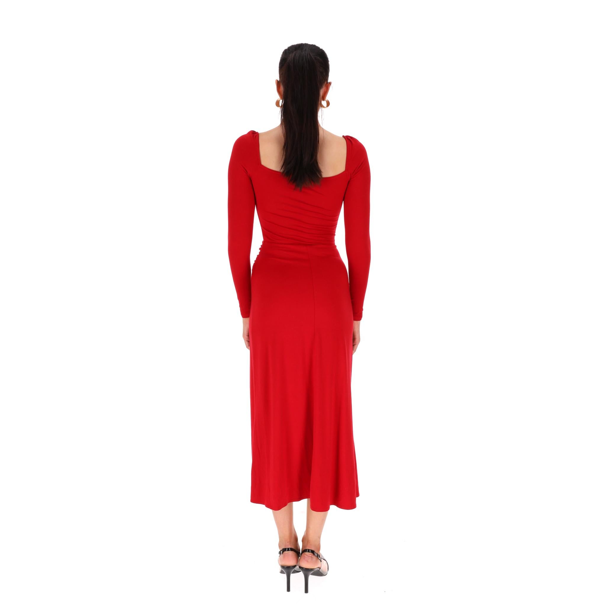 Reformation - Robe fendue sur le devant et froncée Excellent état - En vente à London, GB